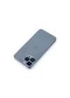 Mey İthalat®  iPhone 12 Pro Metal Kamera Lens Koruma Cam - Mavi