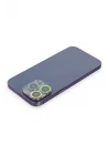 Mey İthalat®  iPhone 12 Pro Renkli Kamera Lens Koruma Cam - Yeşil-Sarı