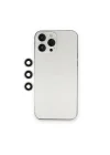 Mey İthalat®  iPhone 12 Pro Shine Kamera Lens - Gümüş