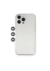 Mey İthalat®  iPhone 12 Pro Shine Kamera Lens - Gümüş