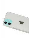 Mey İthalat®  iPhone 12 Rainbow Kamera Lens Koruma Cam - Yeşil