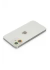Mey İthalat®  iPhone 12 Renkli Kamera Lens Koruma Cam - Turuncu-Yeşil