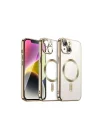 Mey İthalat®   iPhone 13 Kılıf Kross Magneticsafe Kapak - Gold