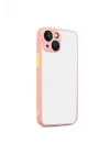 Mey İthalat®   iPhone 13 Kılıf Montreal Silikon Kapak - Pembe