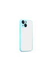 Mey İthalat®   iPhone 13 Kılıf Montreal Silikon Kapak - Turkuaz