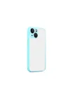Mey İthalat®   iPhone 13 Kılıf Montreal Silikon Kapak - Turkuaz