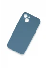 Mey İthalat®   iPhone 13 Mini Kılıf Lansman Legant Silikon - Açık Mavi