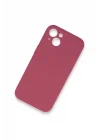 Mey İthalat®   iPhone 13 Mini Kılıf Lansman Legant Silikon - Fuşya