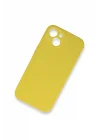 Mey İthalat®   iPhone 13 Mini Kılıf Lansman Legant Silikon - Sarı