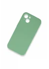 Mey İthalat®   iPhone 13 Mini Kılıf Lansman Legant Silikon - Yeşil