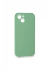 Mey İthalat®   iPhone 13 Mini Kılıf Lansman Legant Silikon - Yeşil