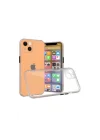 Mey İthalat®   iPhone 13 Mini Kılıf Miami Şeffaf Silikon - Şeffaf