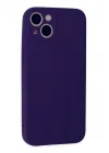 Mey İthalat®  iPhone 13 Mini Kılıf Nano içi Kadife Silikon - Mor