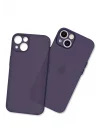 Mey İthalat®   iPhone 13 Mini Kılıf Puma Silikon - Koyu Mor
