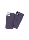 Mey İthalat®   iPhone 13 Mini Kılıf Puma Silikon - Koyu Mor