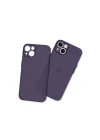 Mey İthalat®   iPhone 13 Mini Kılıf Puma Silikon - Koyu Mor
