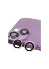 Mey İthalat®  iPhone 13 Mini Raze Metal Kamera Lens - Pembe