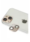 Mey İthalat®  iPhone 13 Pers Alüminyum Kamera Lens - Gold