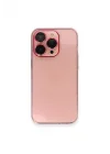 Mey İthalat®  iPhone 13 Pro Kılıf Armada Lensli Kapak - Rose Gold