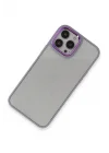 Mey İthalat®  iPhone 13 Pro Kılıf Dora Kapak - Lila
