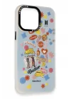 Mey İthalat®  iPhone 13 Pro Kılıf Estoril Desenli Kapak - Estoril - 16