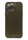 Mey İthalat®   iPhone 13 Pro Kılıf Fly Lens Silikon - Siyah