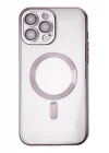 Mey İthalat®   iPhone 13 Pro Kılıf Kross Magneticsafe Kapak - Mor