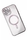 Mey İthalat®   iPhone 13 Pro Kılıf Kross Magneticsafe Kapak - Mor