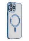 Mey İthalat®   iPhone 13 Pro Kılıf Kross Magneticsafe Kapak - Sierra Blue