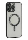 Mey İthalat®   iPhone 13 Pro Kılıf Kross Magneticsafe Kapak - Siyah