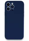 Mey İthalat®   iPhone 13 Pro Kılıf Lansman Legant Silikon - Lacivert