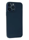Mey İthalat®  iPhone 13 Pro Kılıf PP Ultra İnce Kapak - Mavi