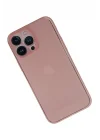 Mey İthalat®  iPhone 13 Pro Kılıf PP Ultra İnce Kapak - Pembe