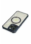 Mey İthalat®  iPhone 13 Pro Kılıf Prag Magneticsafe Kapak - Lacivert