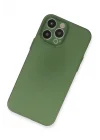 Mey İthalat®  iPhone 13 Pro Kılıf Puma Silikon - Yeşil