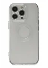 Mey İthalat®   iPhone 13 Pro Kılıf Santa Lens Silikon - Şeffaf