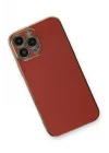 Mey İthalat®   iPhone 13 Pro Kılıf Volet Silikon - Kırmızı