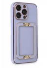 Mey İthalat®  iPhone 13 Pro Max Kılıf Coco Elit Kapak - Lila