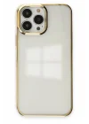 Mey İthalat®  iPhone 13 Pro Max Kılıf Element Silikon - Gold