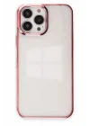 Mey İthalat®  iPhone 13 Pro Max Kılıf Element Silikon - Pembe