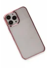 Mey İthalat®  iPhone 13 Pro Max Kılıf Element Silikon - Pembe