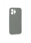 Mey İthalat®   iPhone 13 Pro Max Kılıf Lansman Legant Silikon - Gri