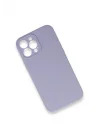 Mey İthalat®   iPhone 13 Pro Max Kılıf Lansman Legant Silikon - Lila