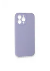 Mey İthalat®   iPhone 13 Pro Max Kılıf Lansman Legant Silikon - Lila