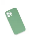 Mey İthalat®   iPhone 13 Pro Max Kılıf Lansman Legant Silikon - Yeşil