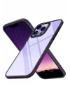 Mey İthalat®   iPhone 13 Pro Max Kılıf Power Silikon - Mor