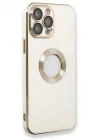 Mey İthalat®   iPhone 13 Pro Max Kılıf Store Silikon - Beyaz