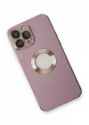 Mey İthalat®   iPhone 13 Pro Max Kılıf Store Silikon - Mor