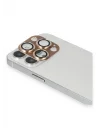 Mey İthalat®  iPhone 13 Pro Max Pers Alüminyum Kamera Lens - Gold