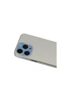 Mey İthalat®  iPhone 13 Pro Max Rainbow Kamera Lens Koruma Cam - Mavi